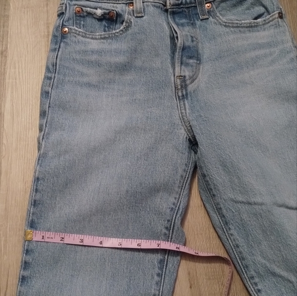 Levis Wedgie Straight Leg Jeans 25 - Picture 8 of 9